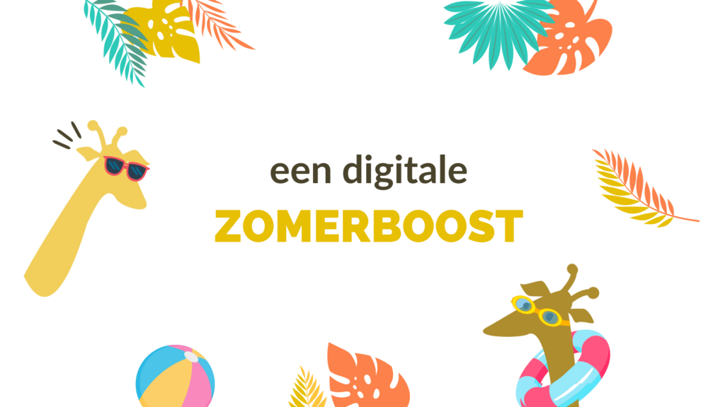 digitale zomerboost vakantie